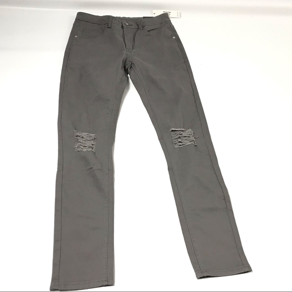 Qazel Vorrlon Men's Skinny Jeans Stretch Slim 30W